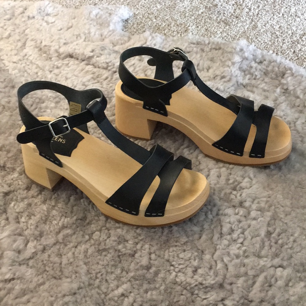 Swedish Hasbeens clog sandals